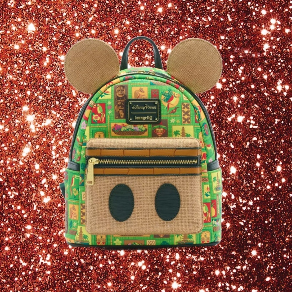 Loungefly Disney The Enchanted Tiki Room Attraction‎ Mini Backpack